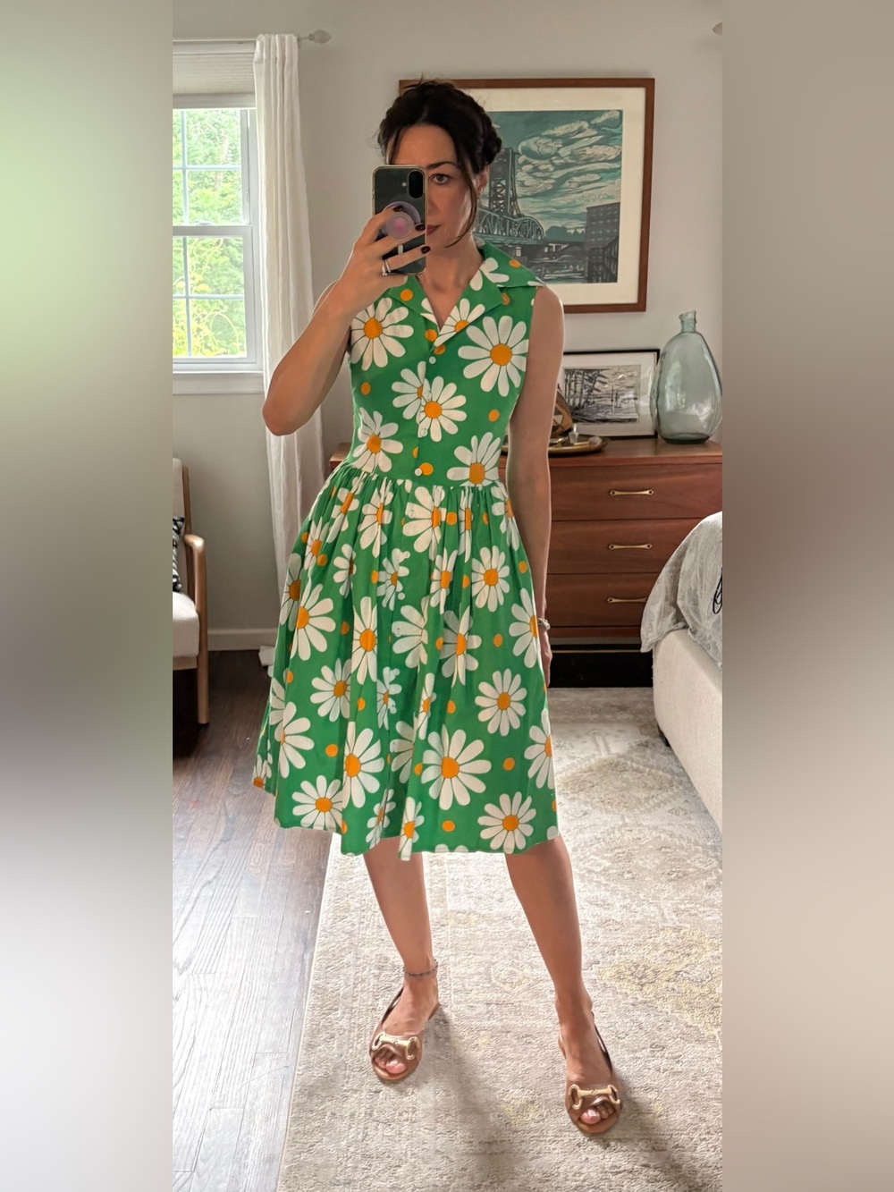 Banned Apparel Crazy Daisy Shirtdress